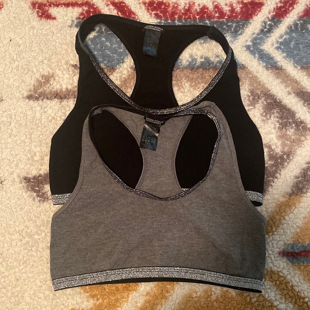 Pair Scotch and Soda bra tops